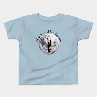 Goddess of the Moon Kids T-Shirt